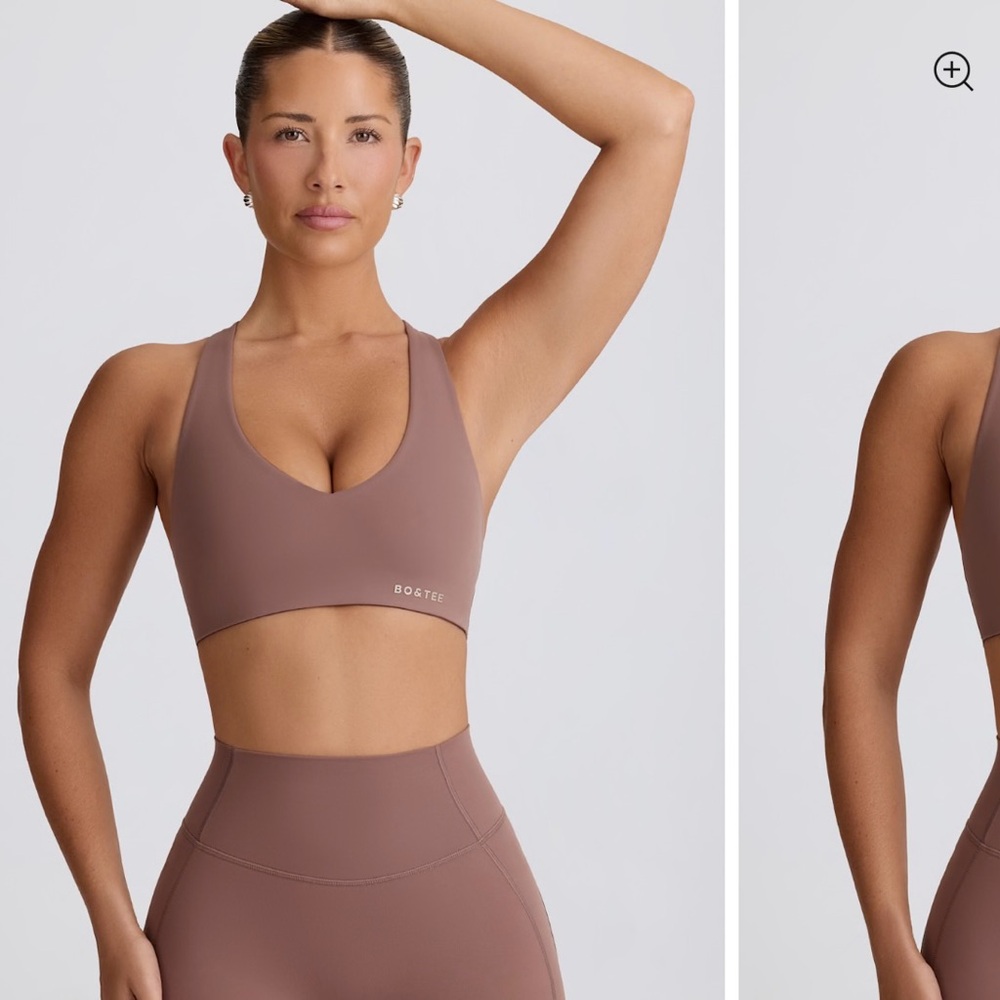Women's Tan Sports Bra